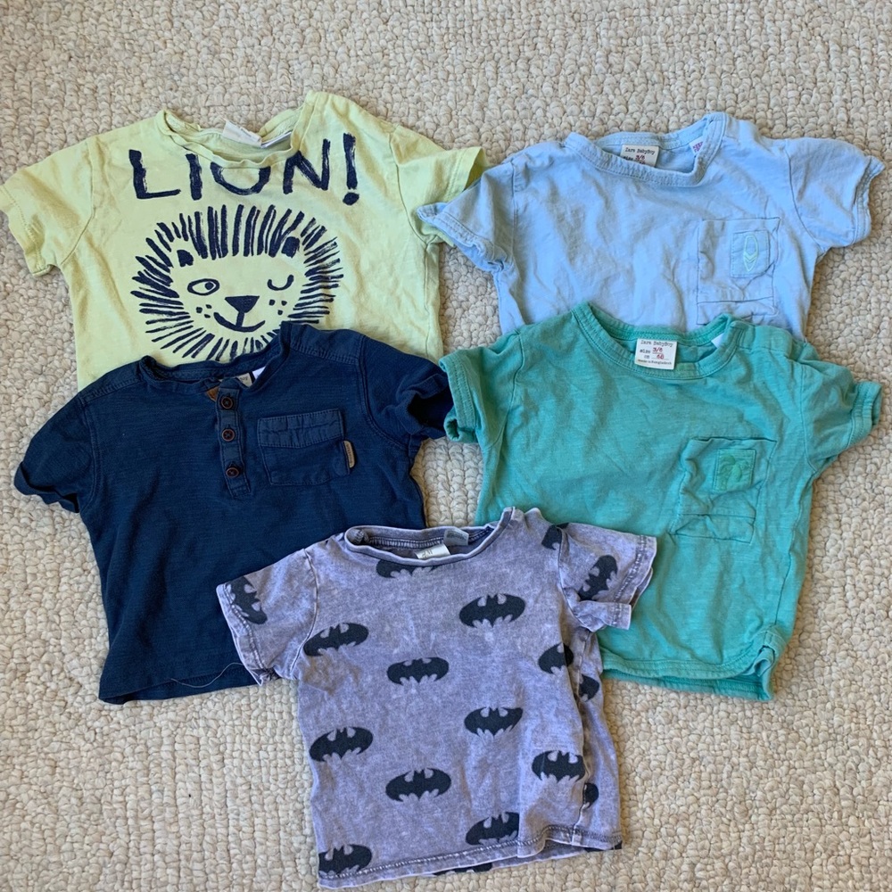 Zara and HM T-Shirt